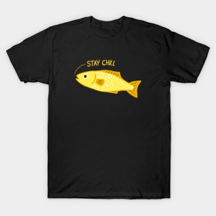 Stay Chill Yellow Fish T-Shirt